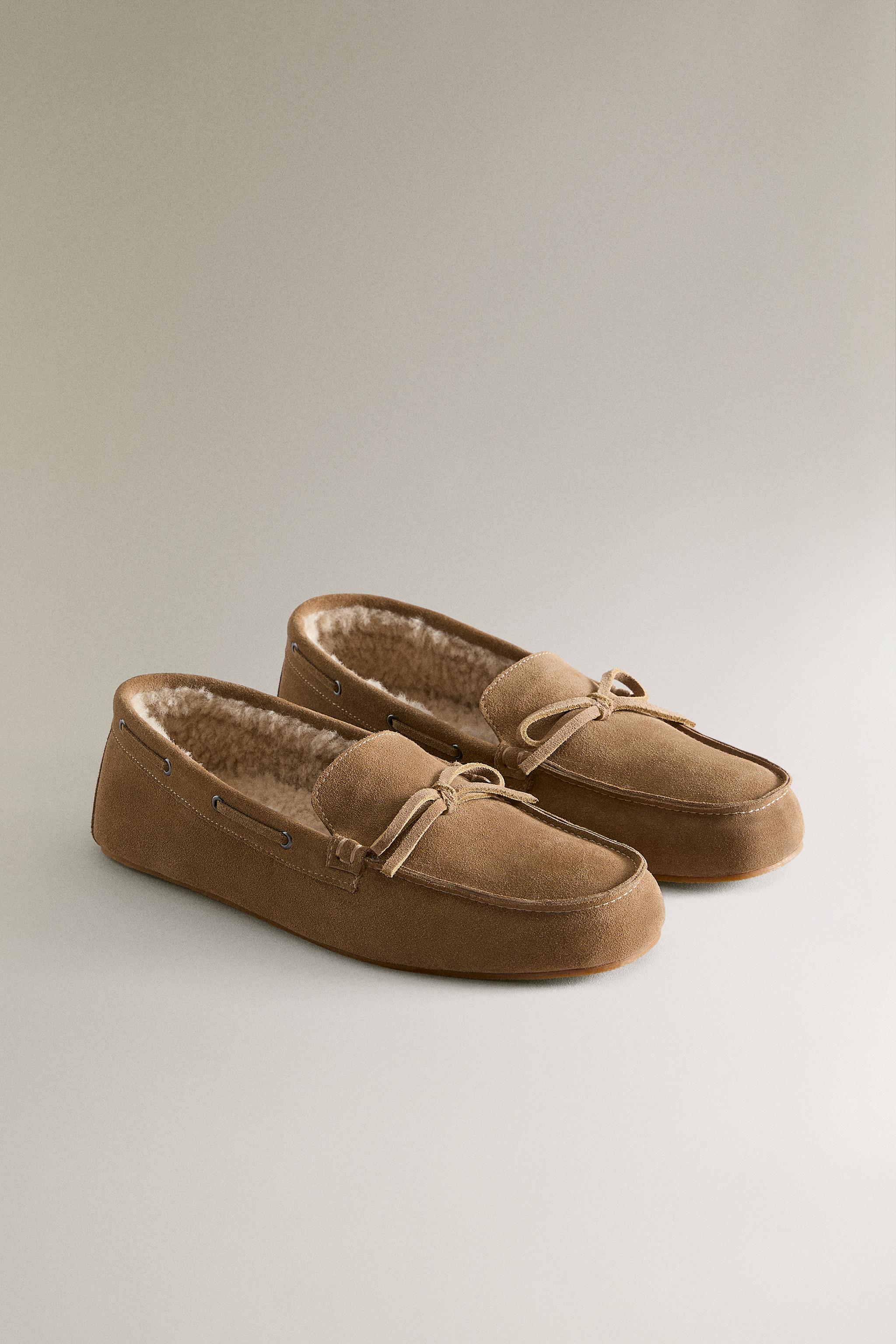 WARM LEATHER MOCCASINS