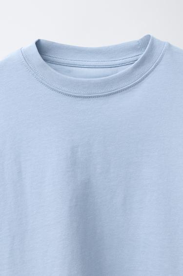 LOT DE TROIS T-SHIRTS UNIS - Bleu de Zara - Image 3
