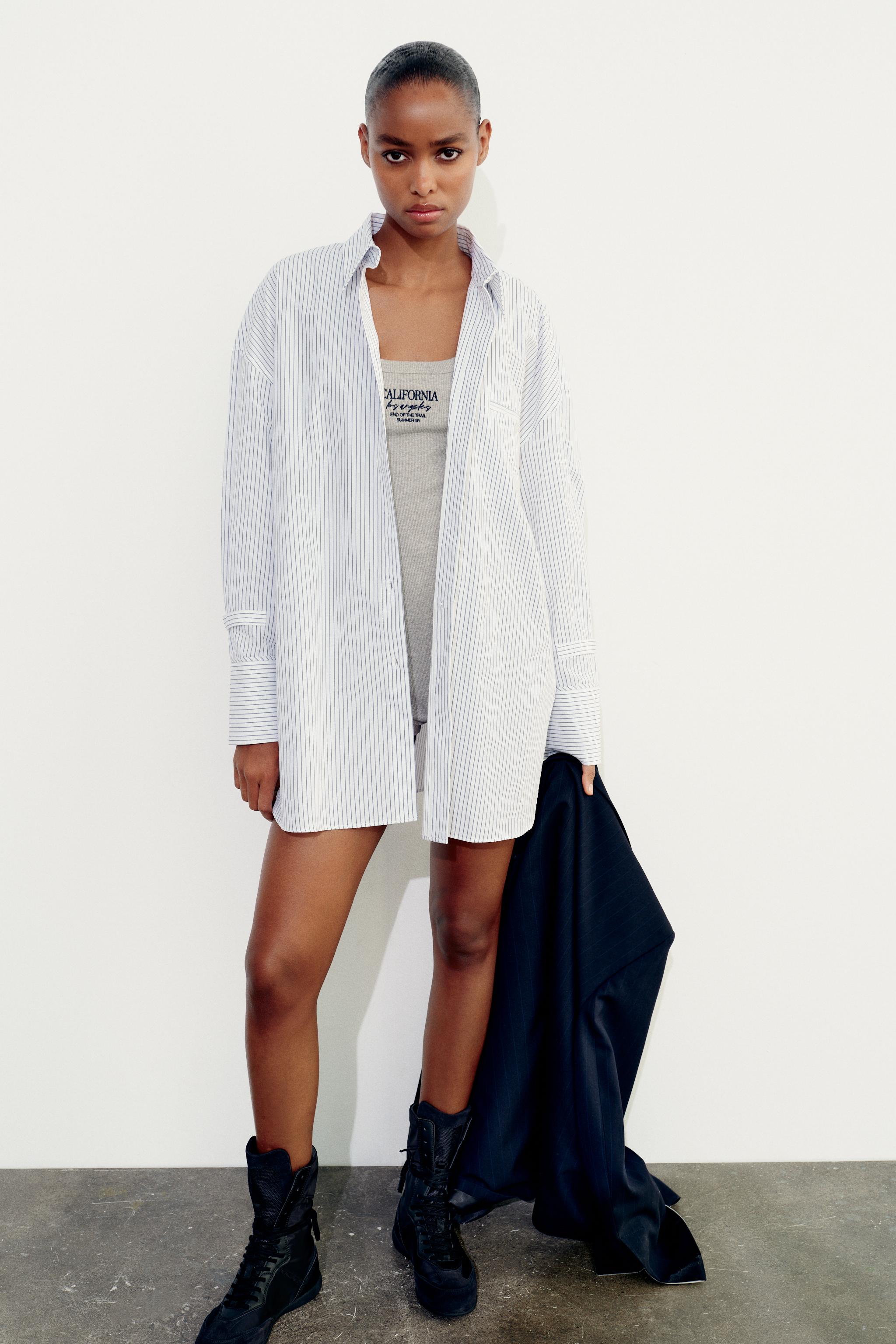 Oversized blouse outlet shirt