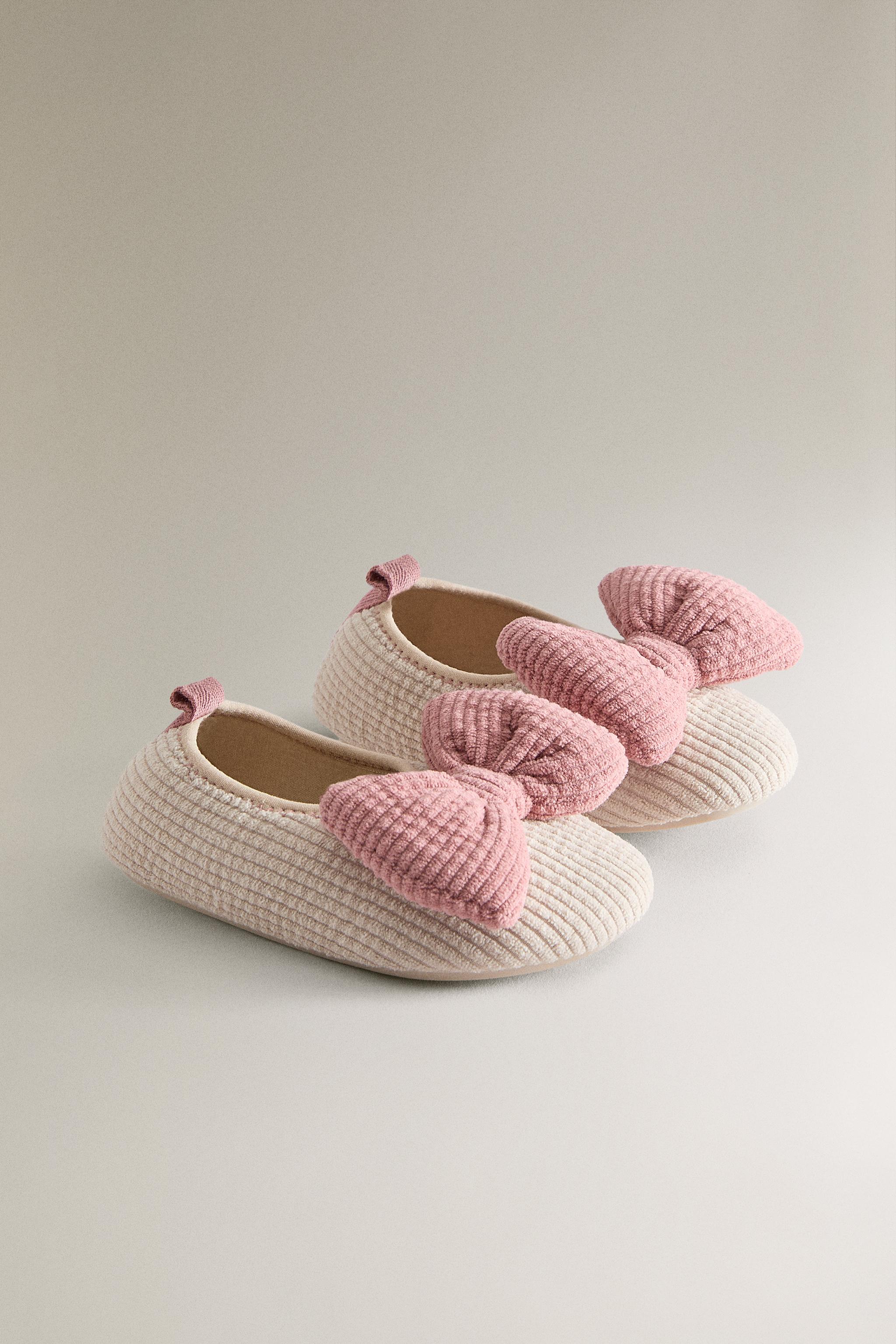 KIDS' BOW BALLET FLATS