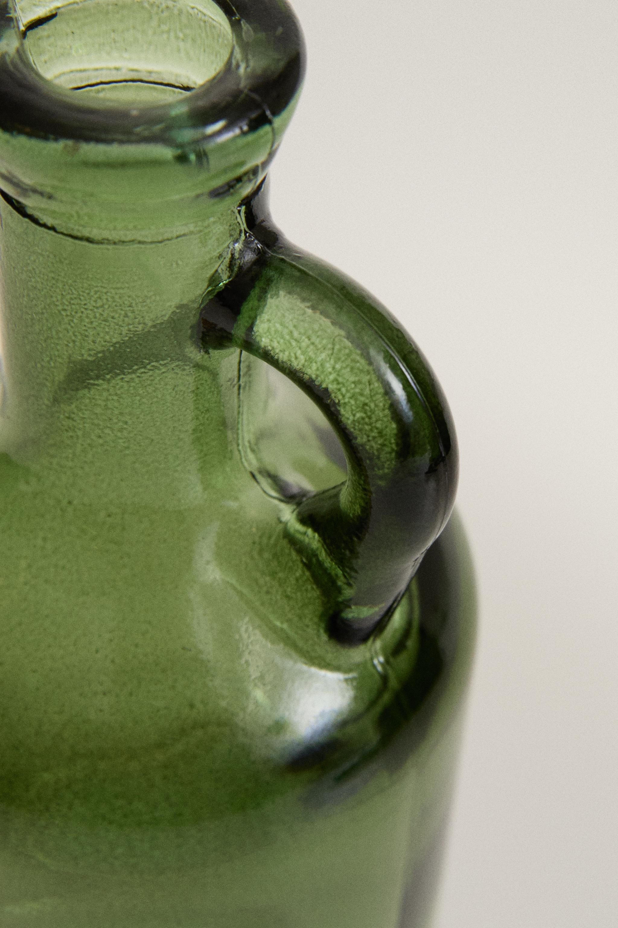 Zara GLASS CRUET WITH CORK STOPPER — фото 4