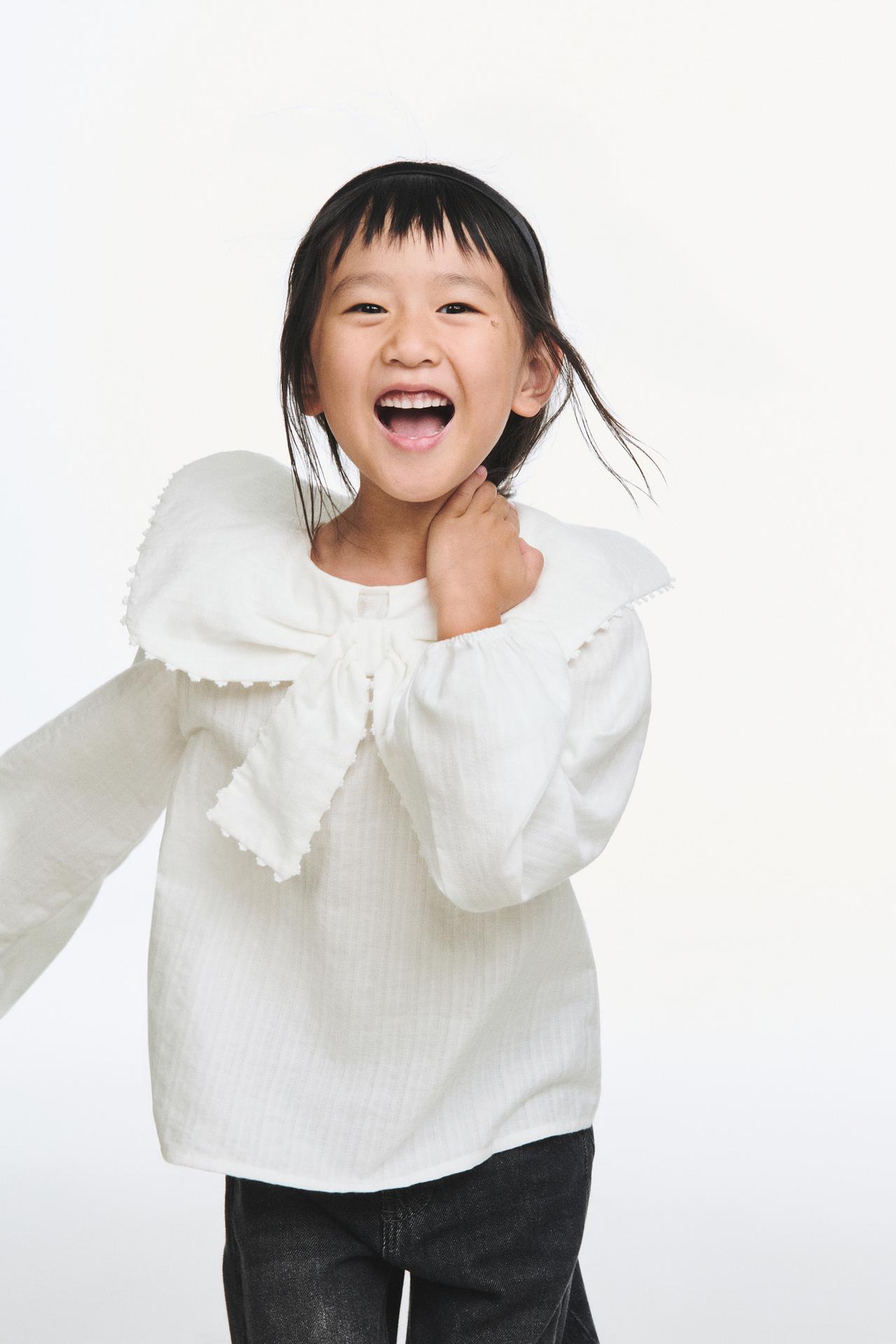 PLUMETI PETER PAN COLLAR SHIRT — White