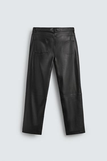 PANTALON STRAIGHT FIT - Noir de Zara - Image 7