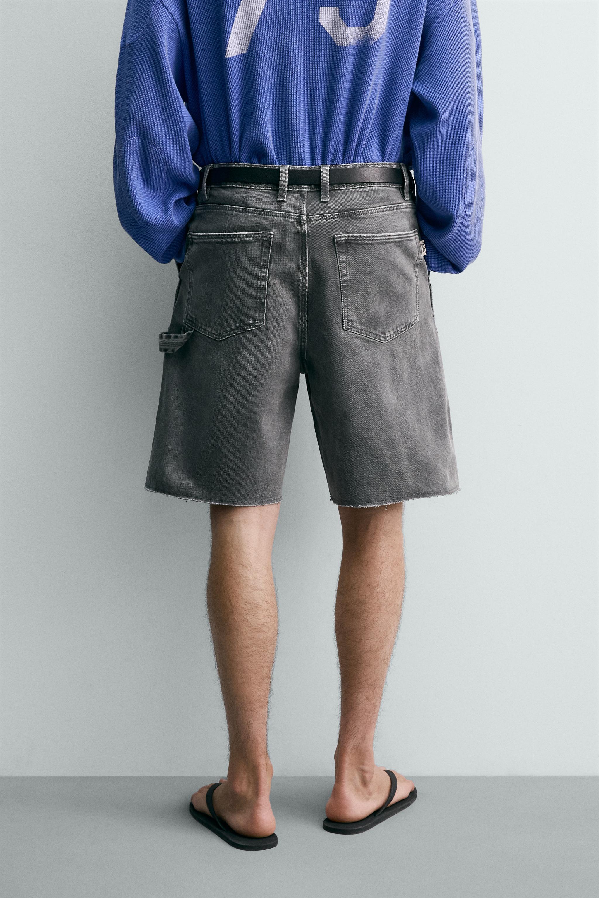 BERMUDA RELAXED FIT POCHE CHARPENTIER