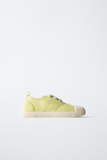 BAMBA TEXTIL - Amarillo de Zara