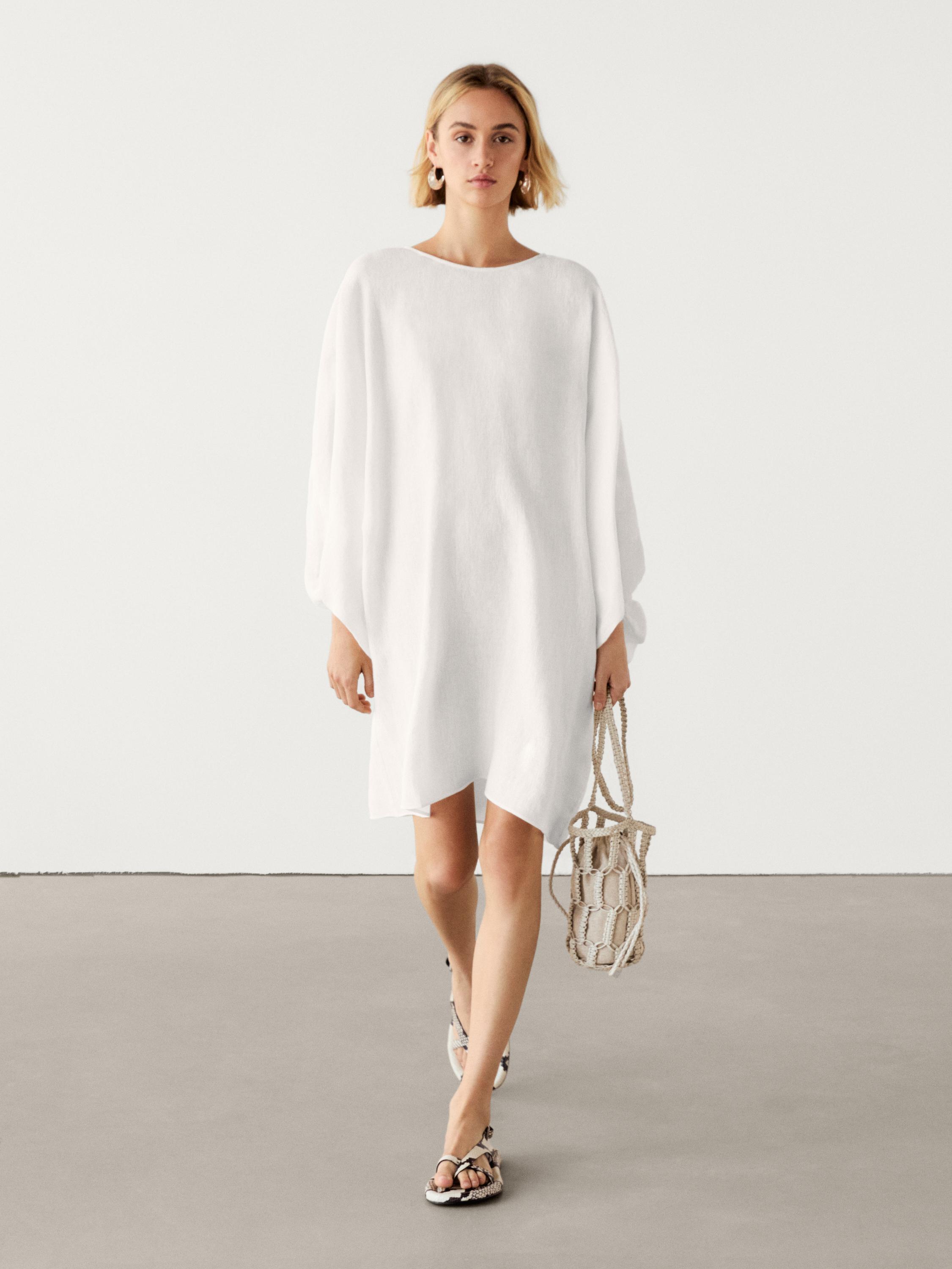 Puff sleeve dress zara shops