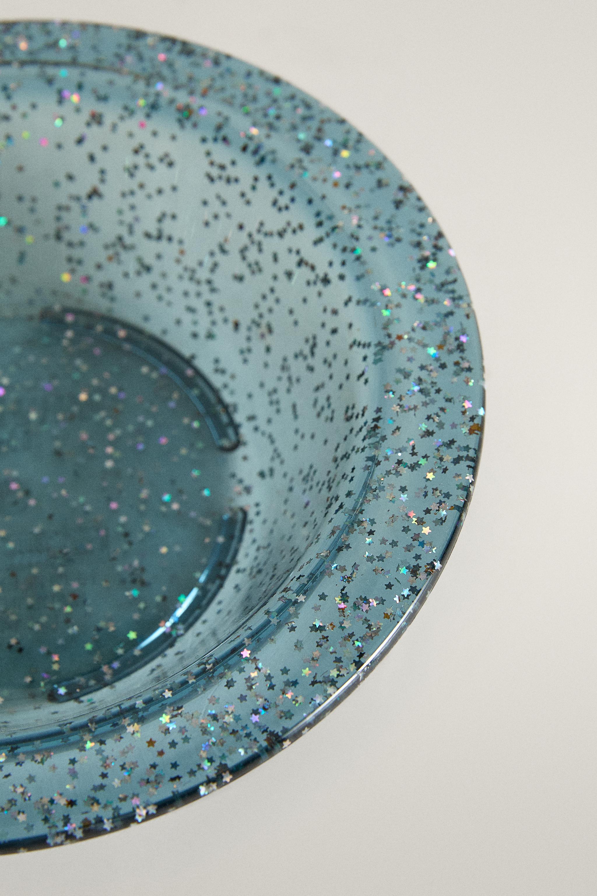 KIDS' TRITAN™ STAR GLITTER PLATE