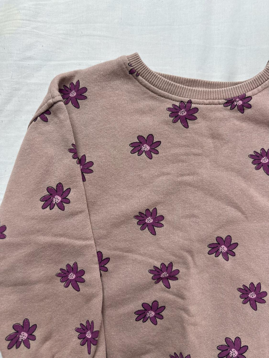 FLORAL SWEATSHIRT - Image 2