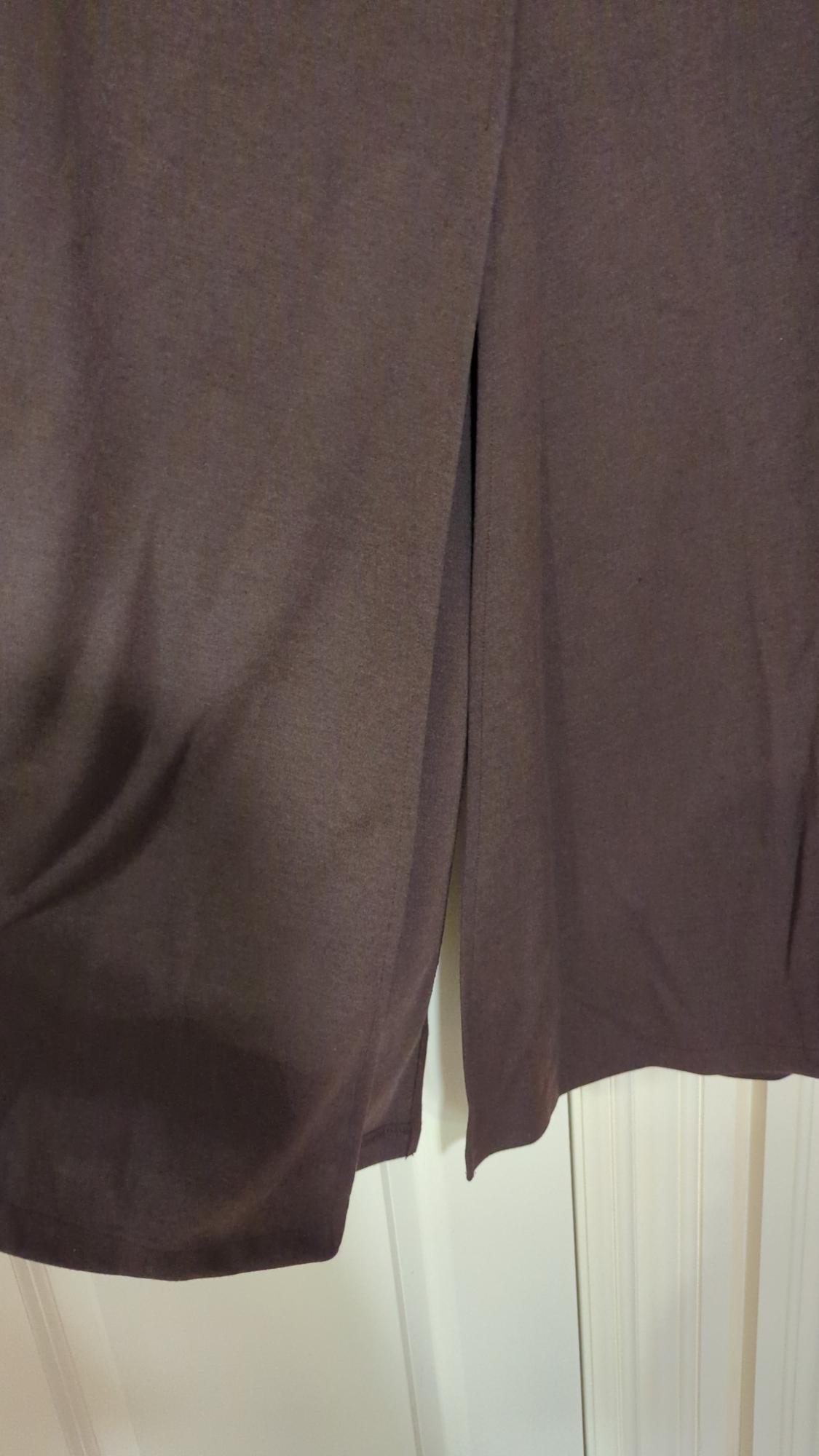 ASYMMETRIC MIDI SKIRT - Image 4
