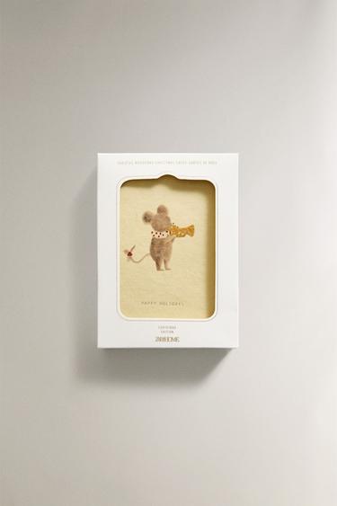 ENSEMBLE CARTES POSTALES SOURIS NOËL (ENSEMBLE DE 6) - Multicolore de Zara - Image 4