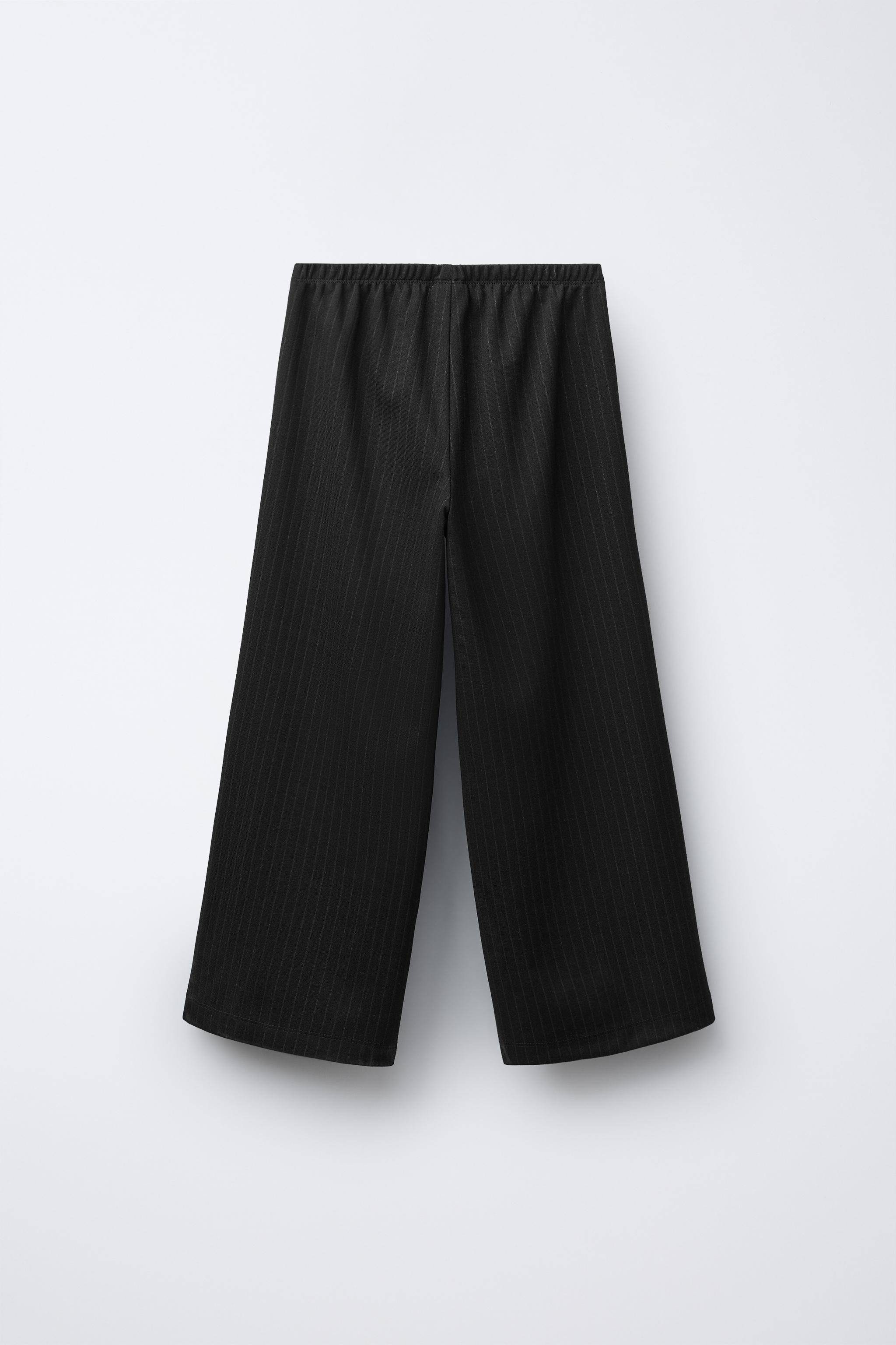 JACQUARD PANTS - Black | ZARA United States