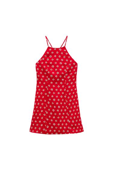 PRINTED MINI DRESS