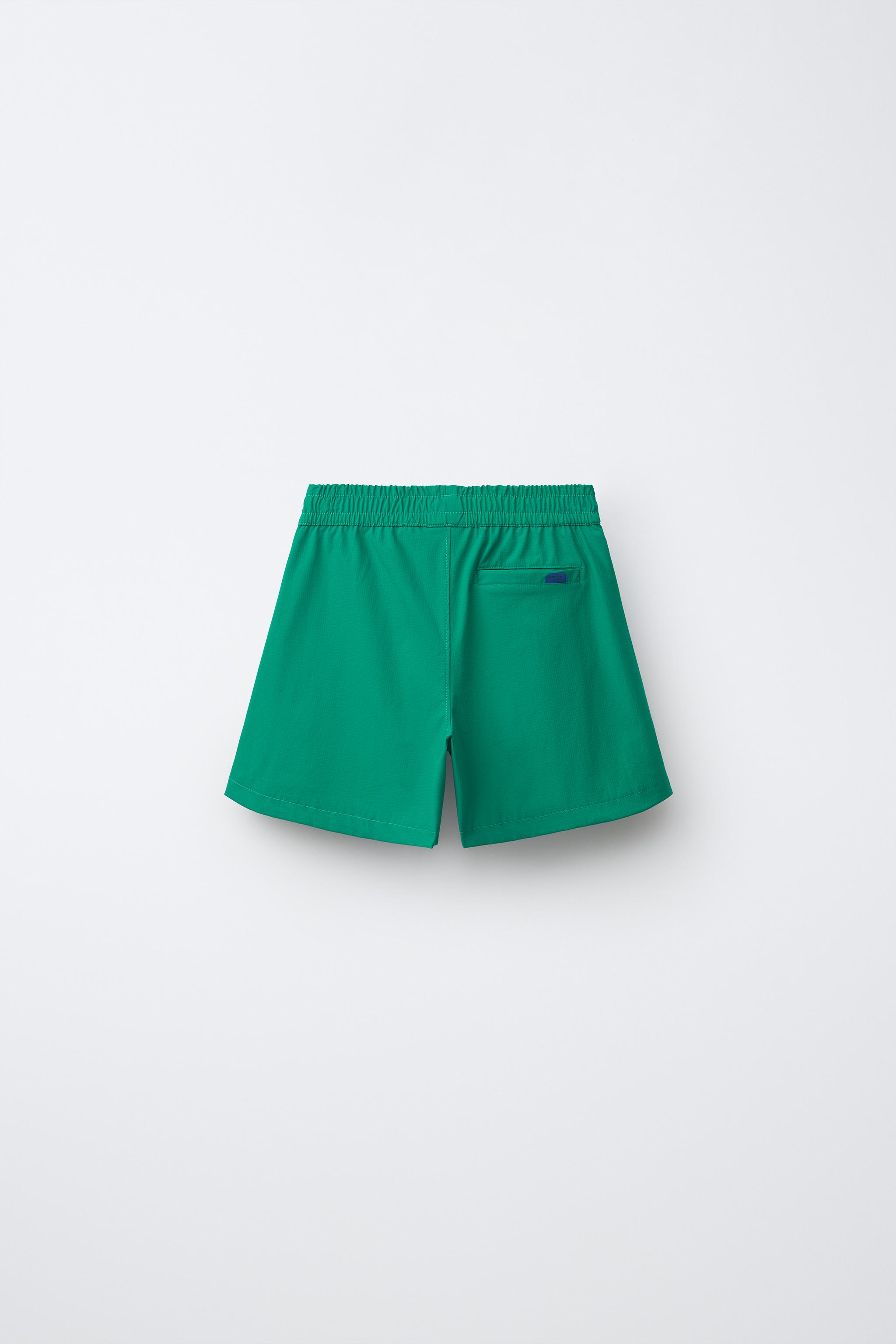 Детские шорты Zara T-SHIRT AND TECHNICAL BERMUDA SET — фото 5