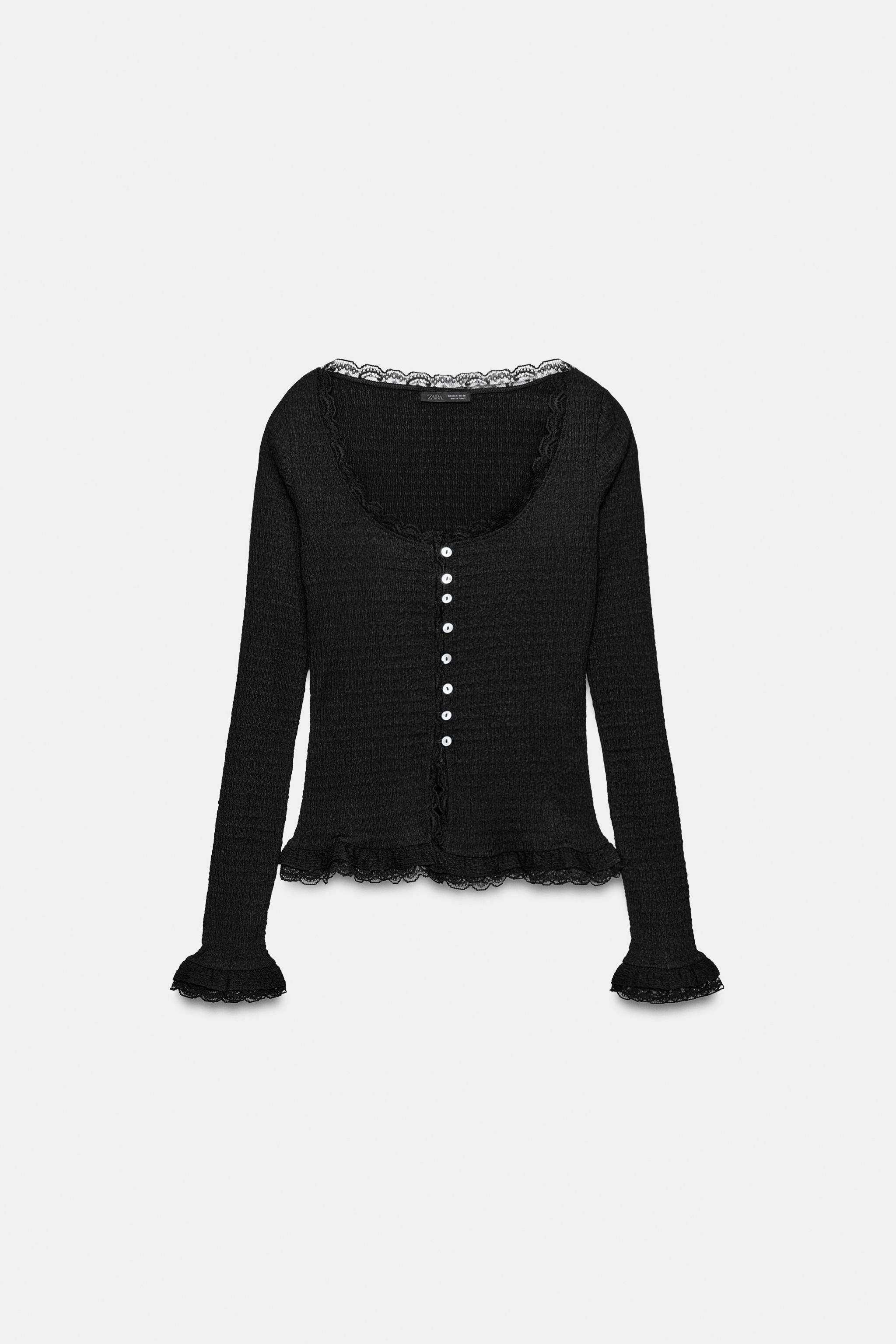 Женские куртки Zara COMBINED JACKET — фото 6