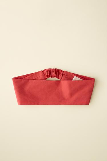 BANDANA CREATED BY CARAMEL LONDON X ZARA - Red by Zara - Image 5