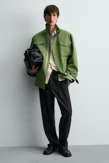 限定版レザーデッキシューズブラック0Zaraの限定版レザーデッキシューズ - ブラック - 画像 0