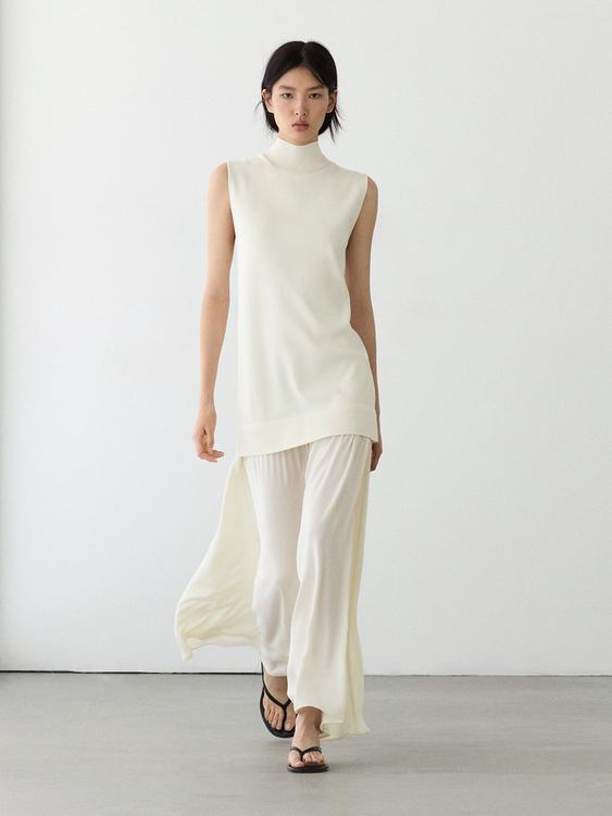 Matching knit midi dress from Zara - $200