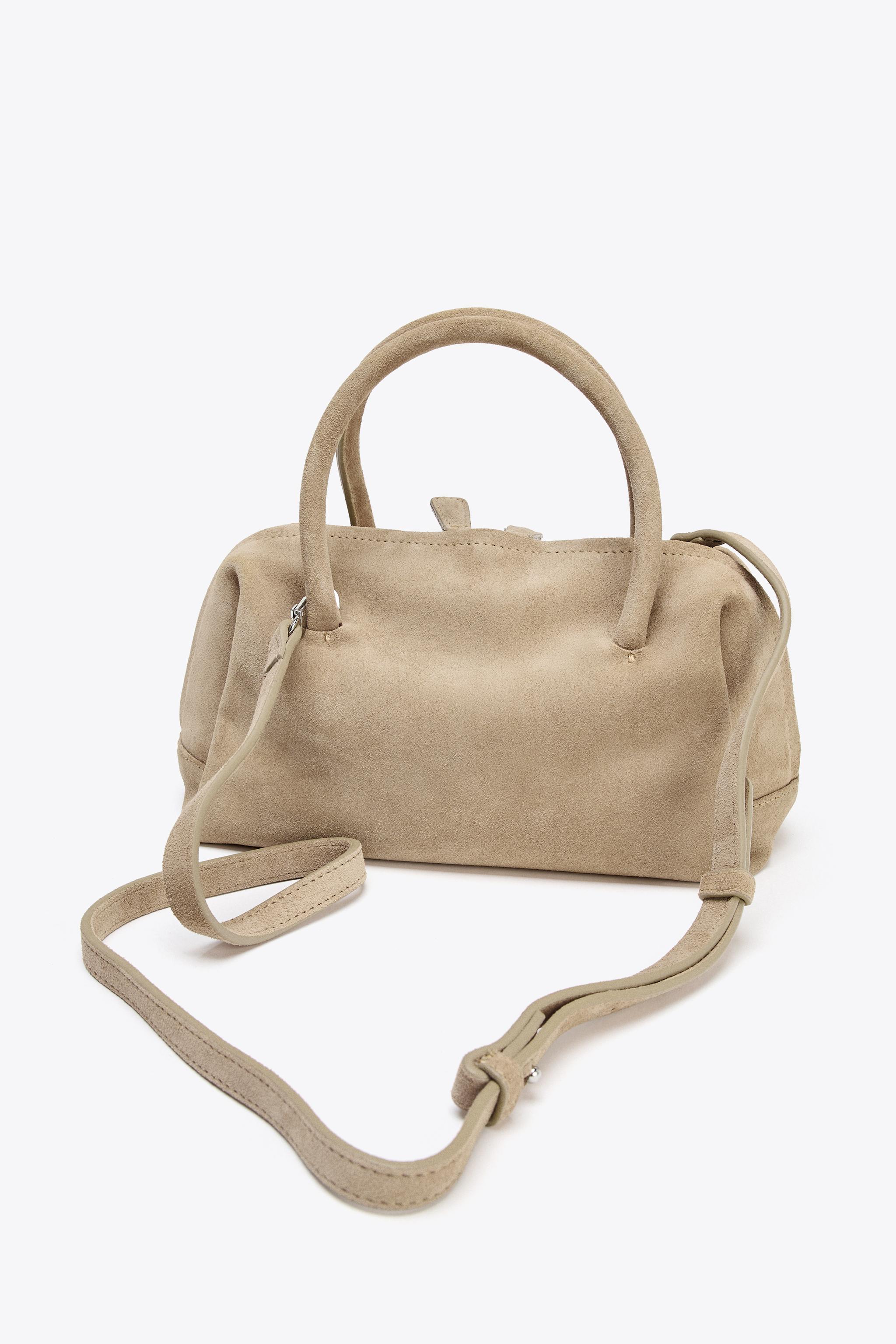 【ZARA】ボウリング スプリットスエード エクリュ 6552/610/719 ZARA】ボウリング スプリットスエード エクリュ 6552/610/719