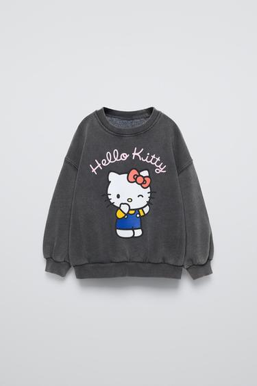 ТОЛСТОВКА HELLO KITTY© — АНТРАЦИТОВО-СЕРЫЙ от Zara — изображение 0
