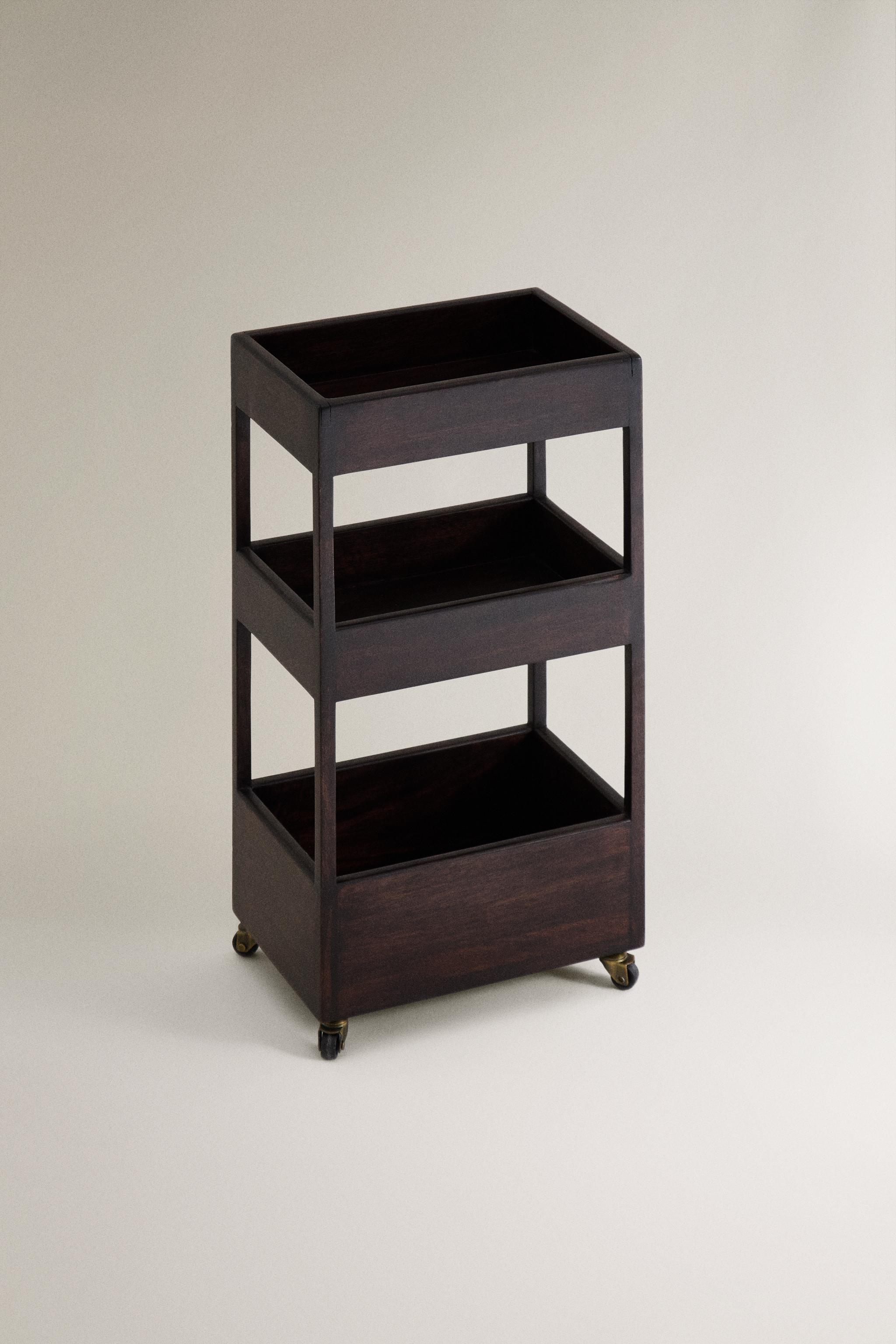 おしゃれ♪ZARA 定価¥18,990！アカシアストレージラック4段 ② おしゃれ♪ZARA 定価¥18,990！アカシアストレージラック4段 ②