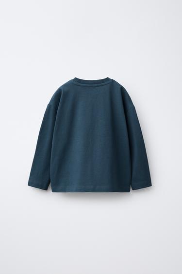 TWO-PACK OF LONG SLEEVE T-SHIRTS - Blue by Zara - Image 2