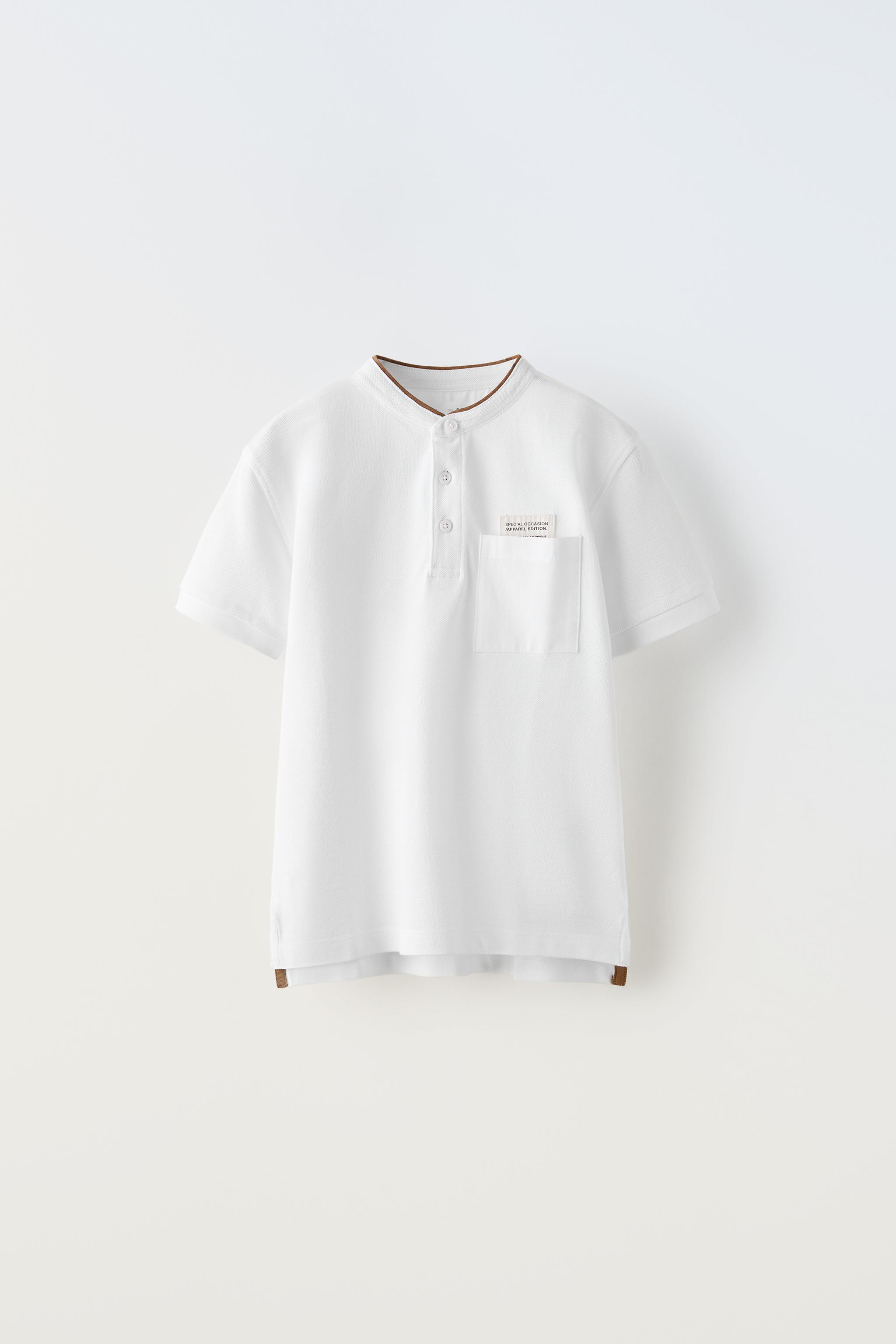 PIQUÉ POLO SHIRT WITH POCKET