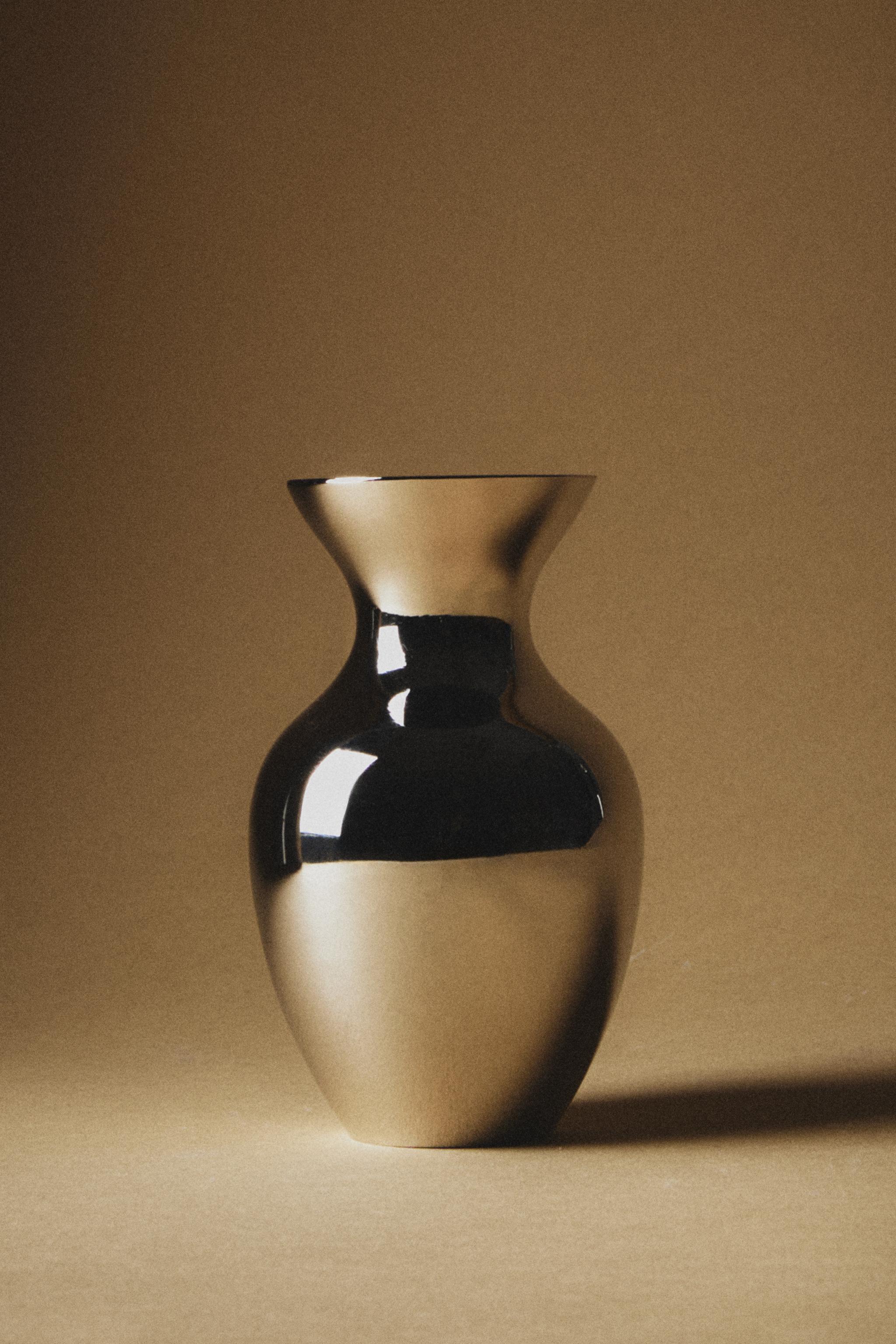 SMALL BRASS VASE