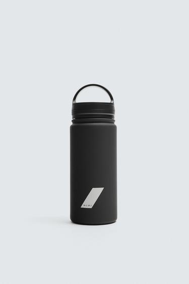 BOTELLA ACERO INOXIDABLE 1L - Negro de Zara