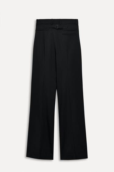 TROUSERS WITH BUCKLE 50TH ANNIVERSARY - Black by Zara - Image 2