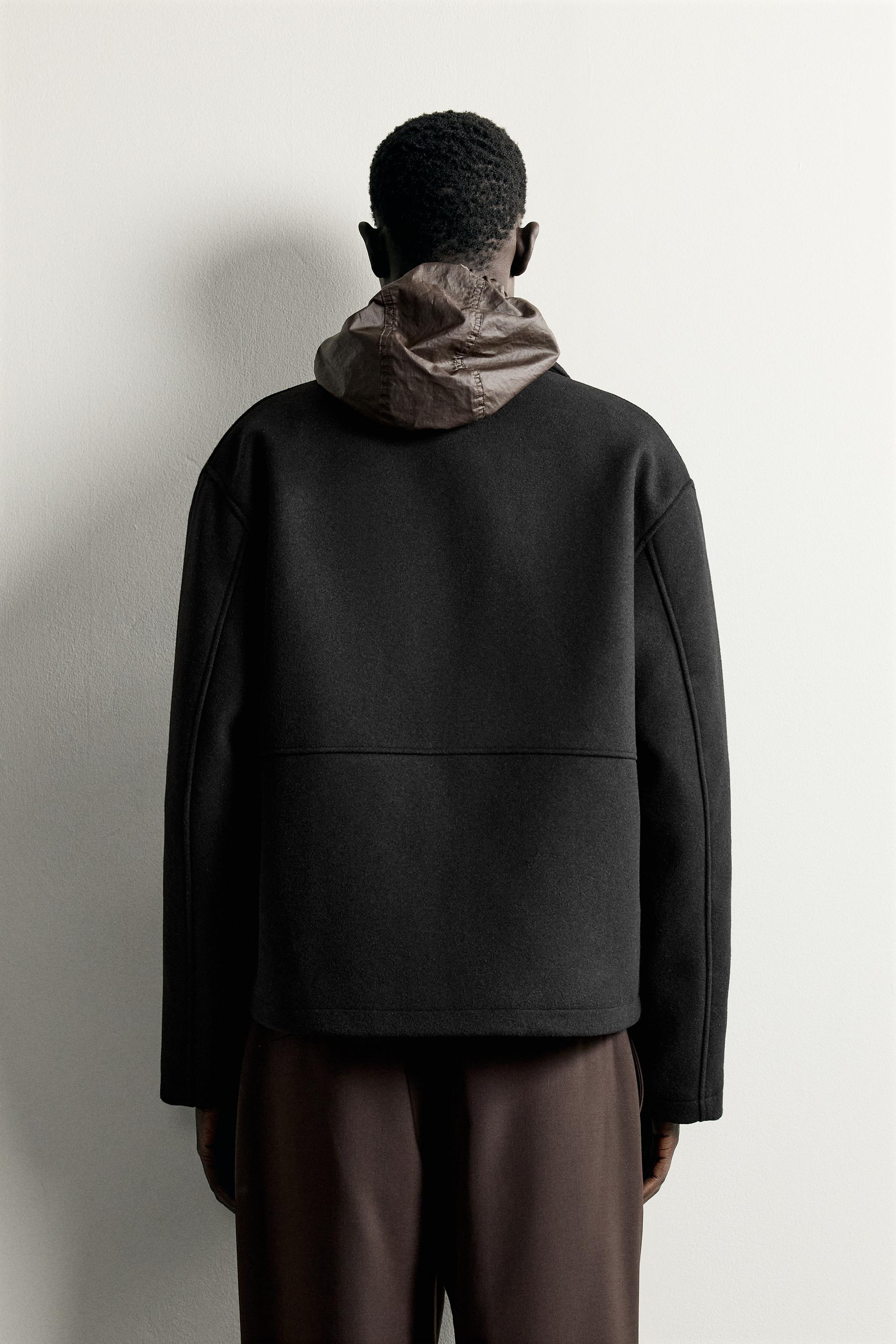 WOOL-BLEND REGULAR FIT JACKET