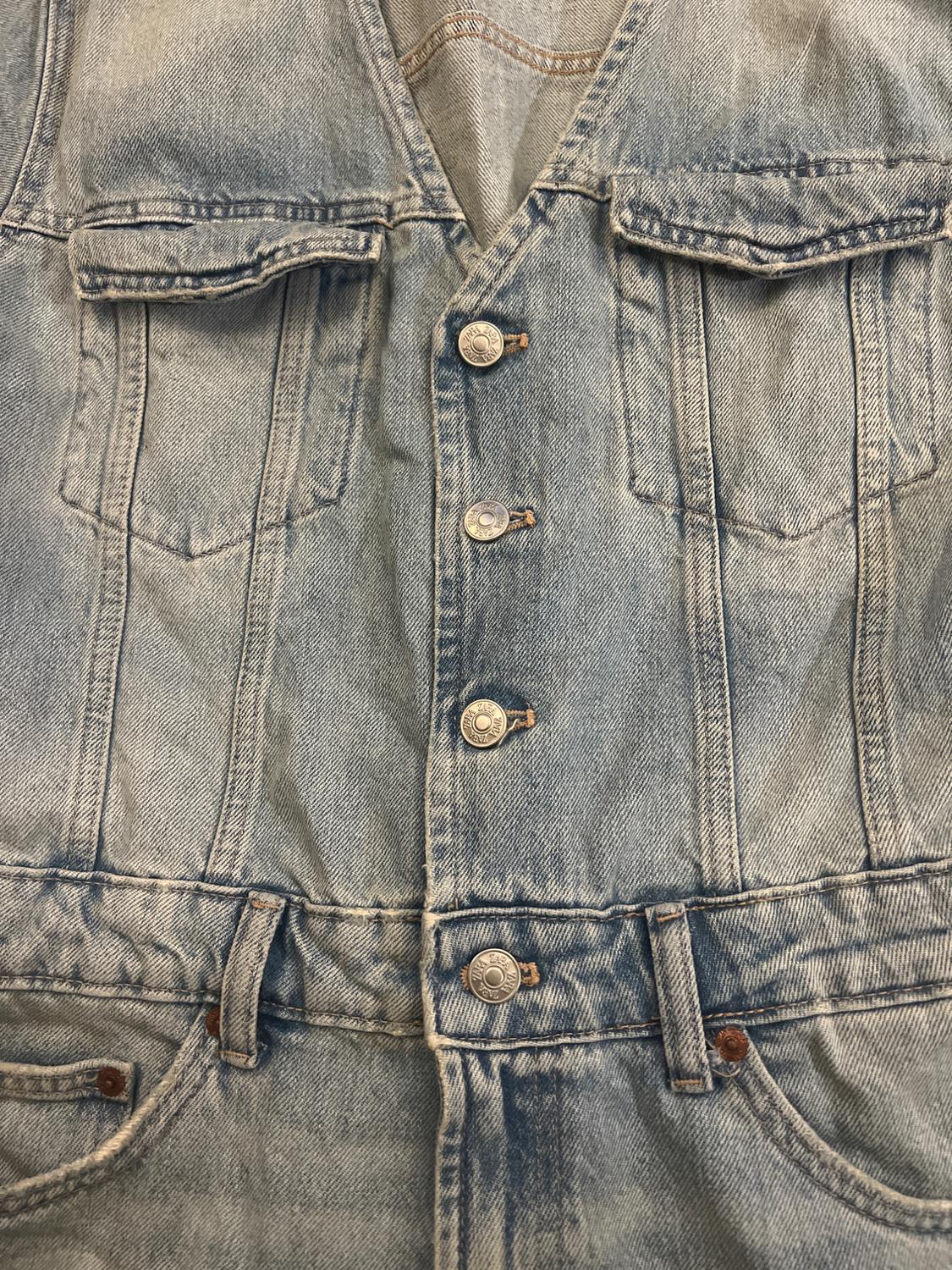 TRF DENIM MINI DRESS - Image 3