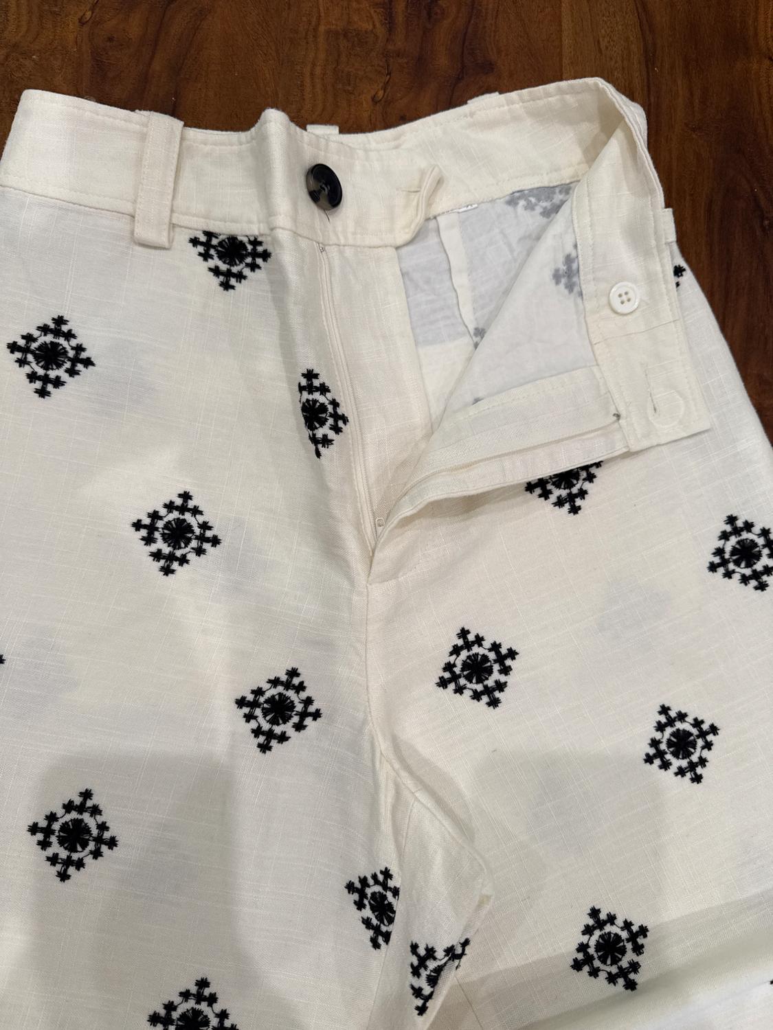 PANTALÓN ESTAMPADO CON LINO - Image 3