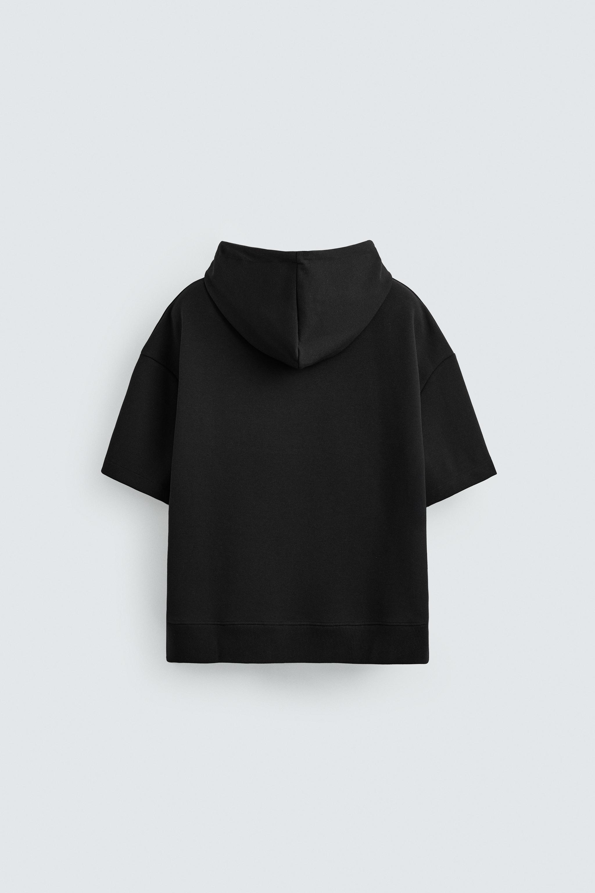TECHNICAL HOODIE - Black | ZARA New Zealand