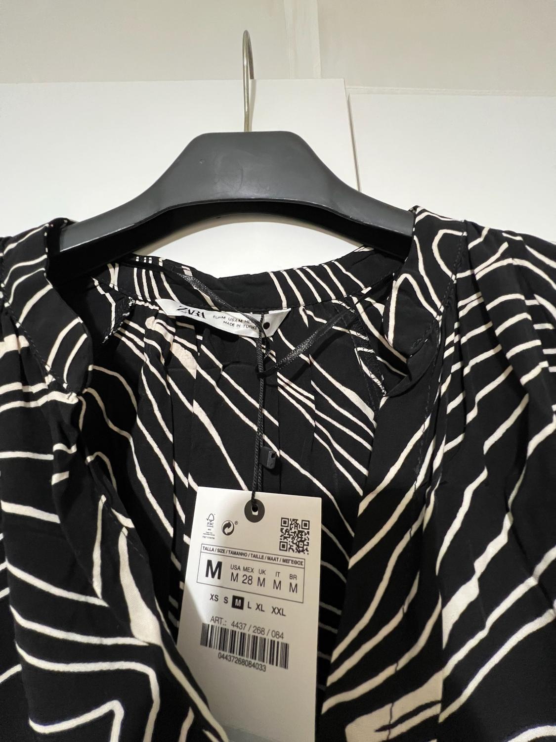 PRINTED MIDI DRESS - Image 2