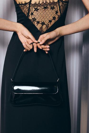 SHOULDER BAG WITH FLAP - Black by Zara - Image 0