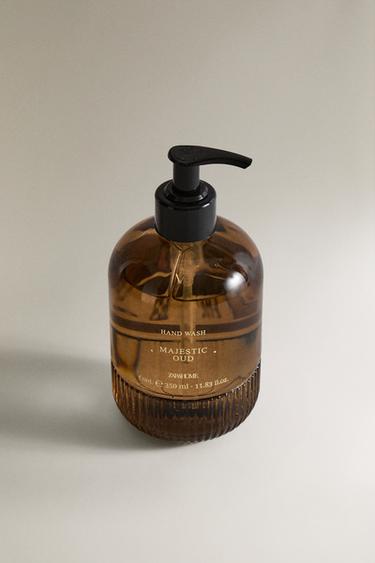 (350 ML) MAJESTIC OUD VLOEIBARE HANDZEEP - DONKERBRUIN van Zara