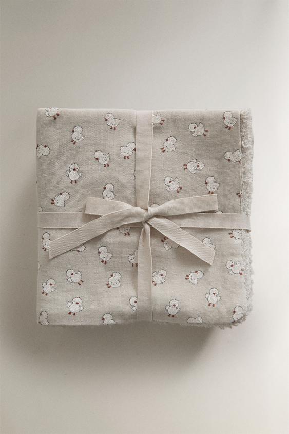 CHICK BABY MINI TOWEL (3-PACK) - رمادي الخاص بـ Zara - صورة 0