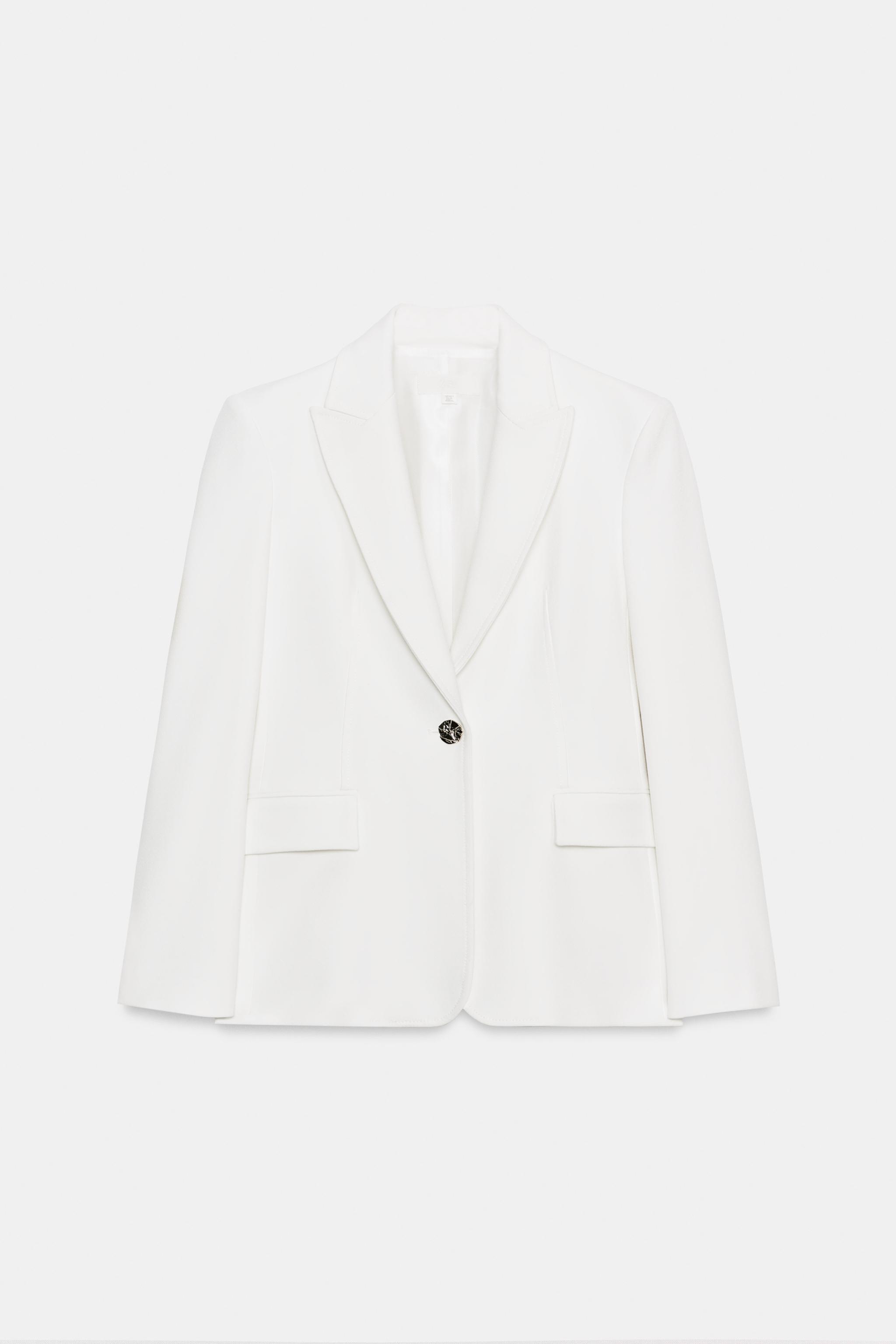 VESTE AJUSTÉE À ÉPAULETTES