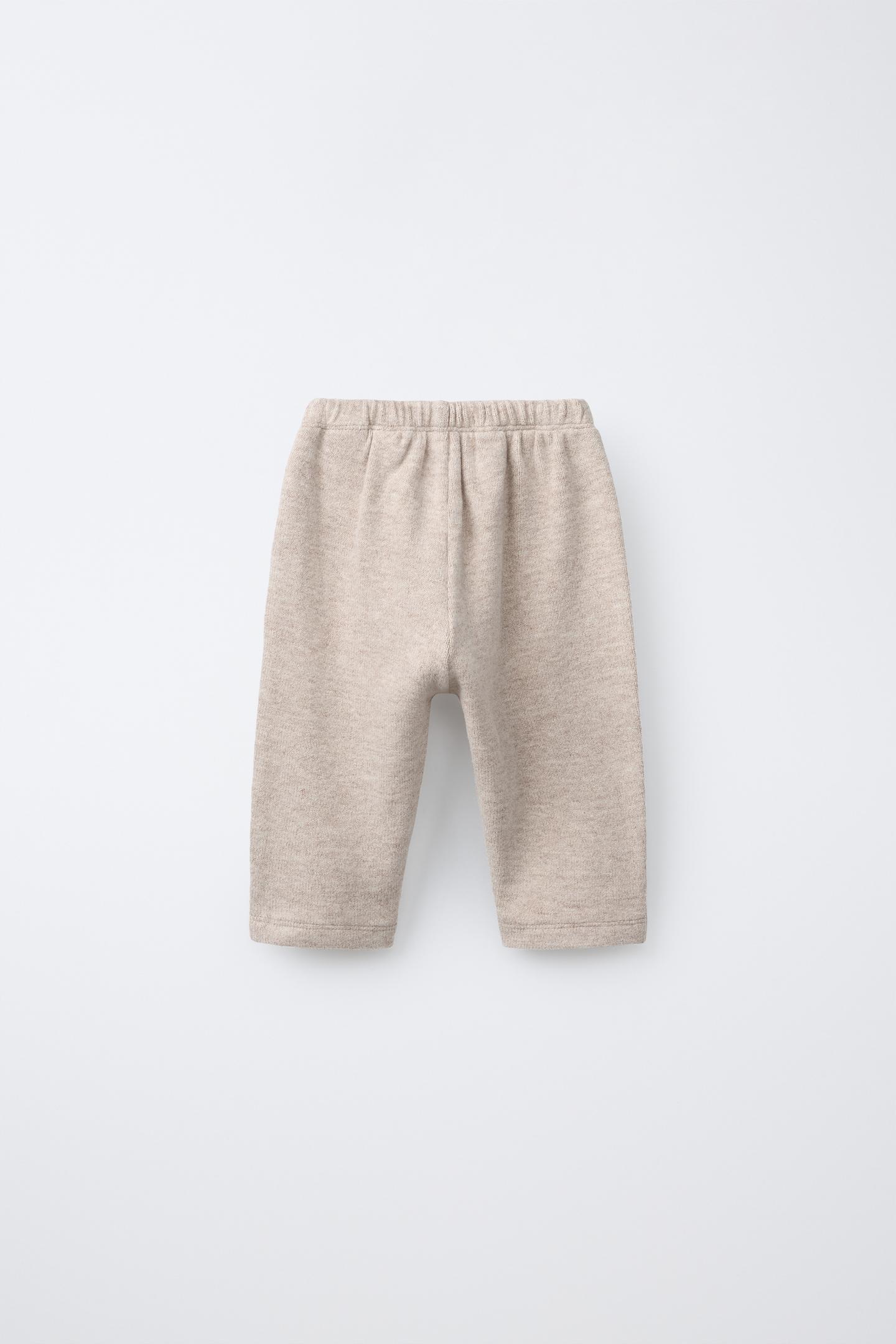 Детские брюки Zara Soft Touch Sarouel, цвет: Бежевый — фото 2