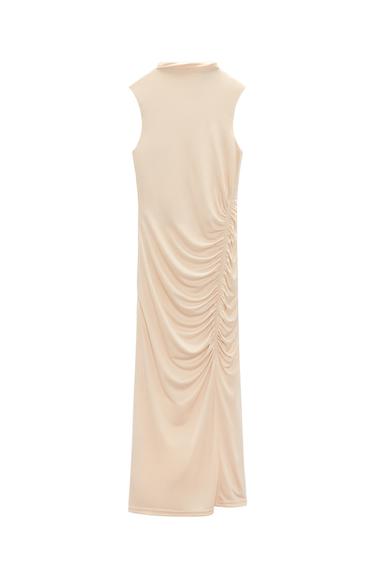 DRAPED DRESS