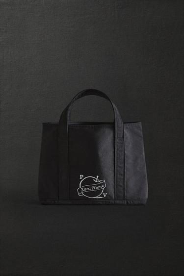 NYLON ‘POINT OF VIEW’ TOTE BAG - Black by Zara