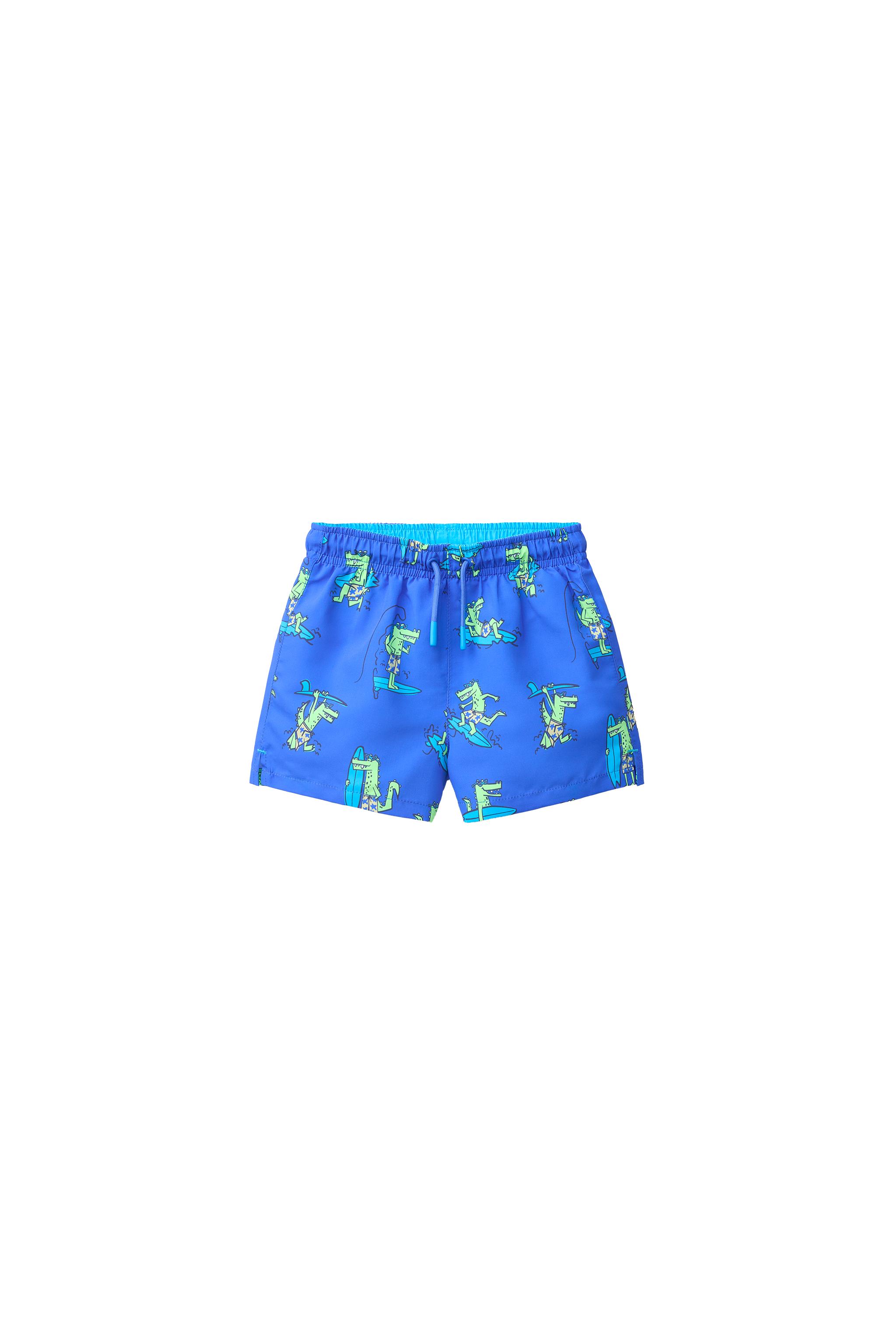 2-6 YEARS/ CROCODILE SWIM SHORTS - Bluish | ZARA United States