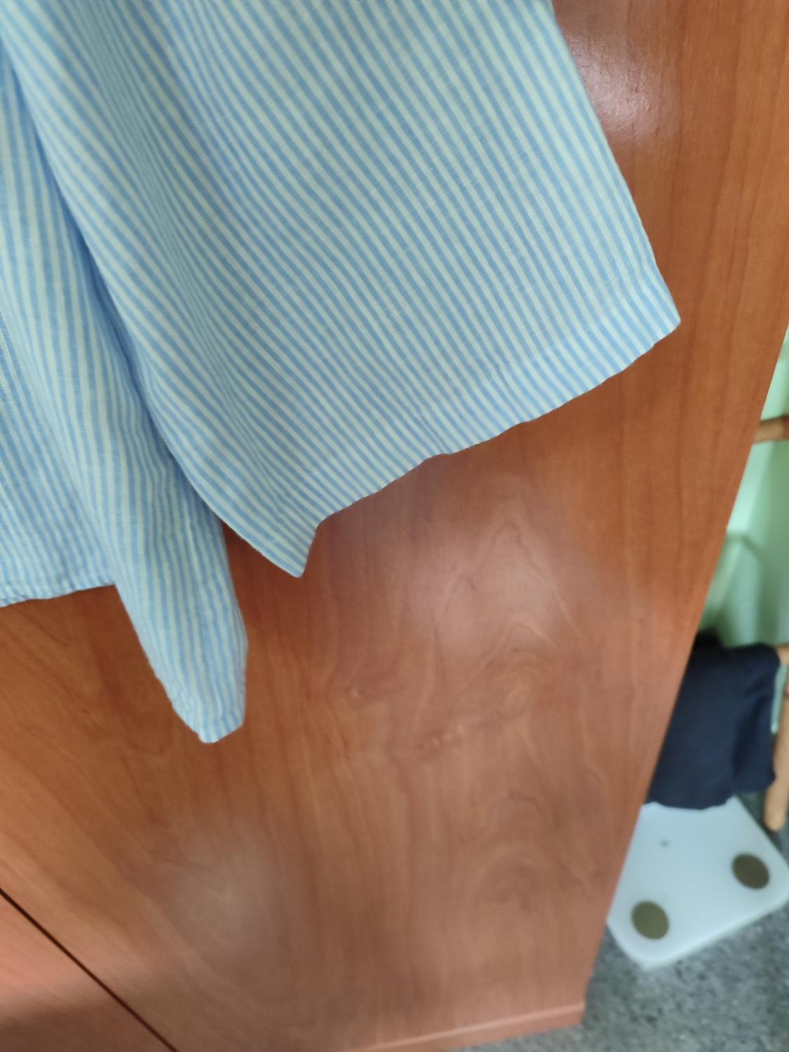 STRIPED PYJAMA-STYLE BLOUSE - Image 4