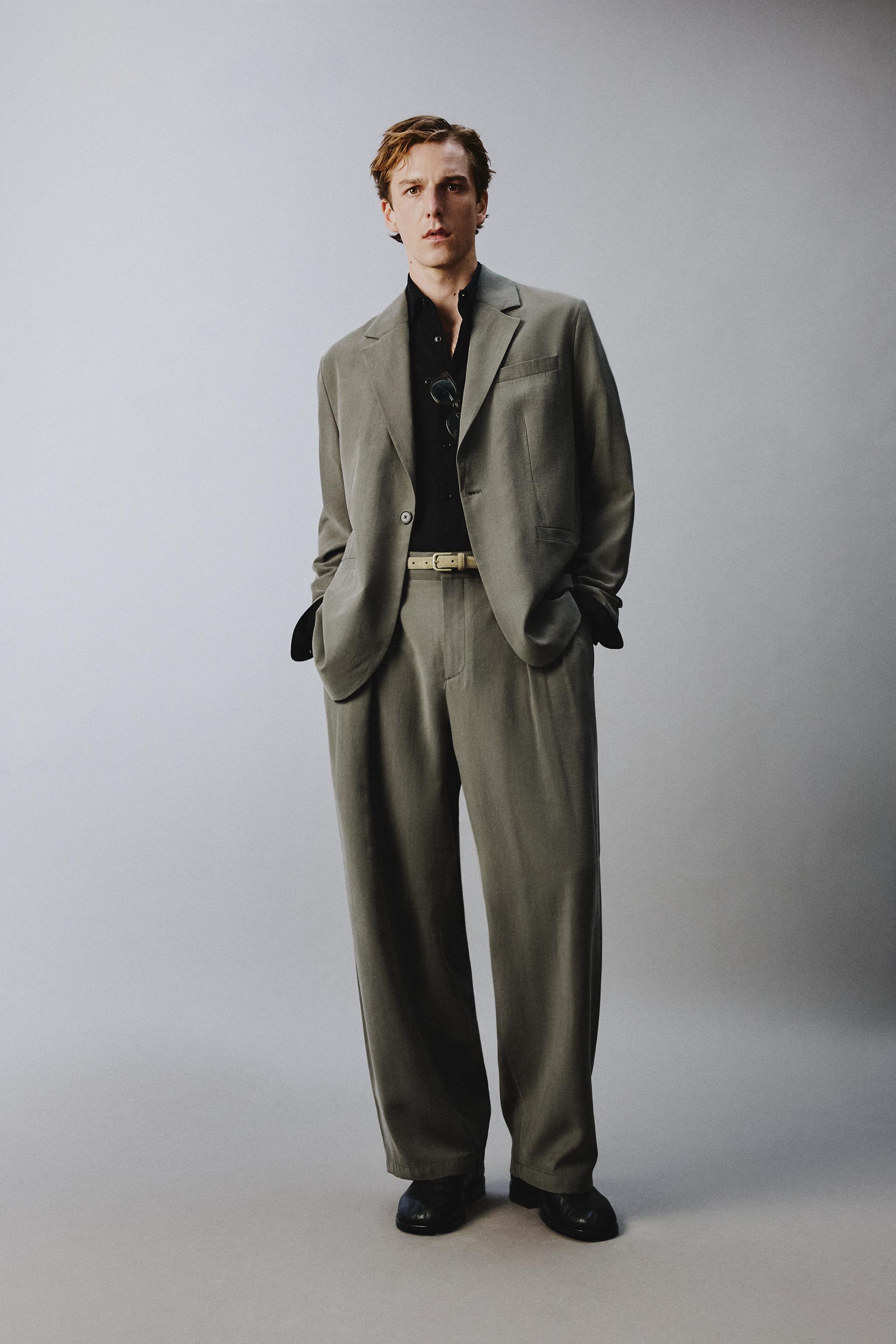 RELAXED FIT SUIT BLAZER