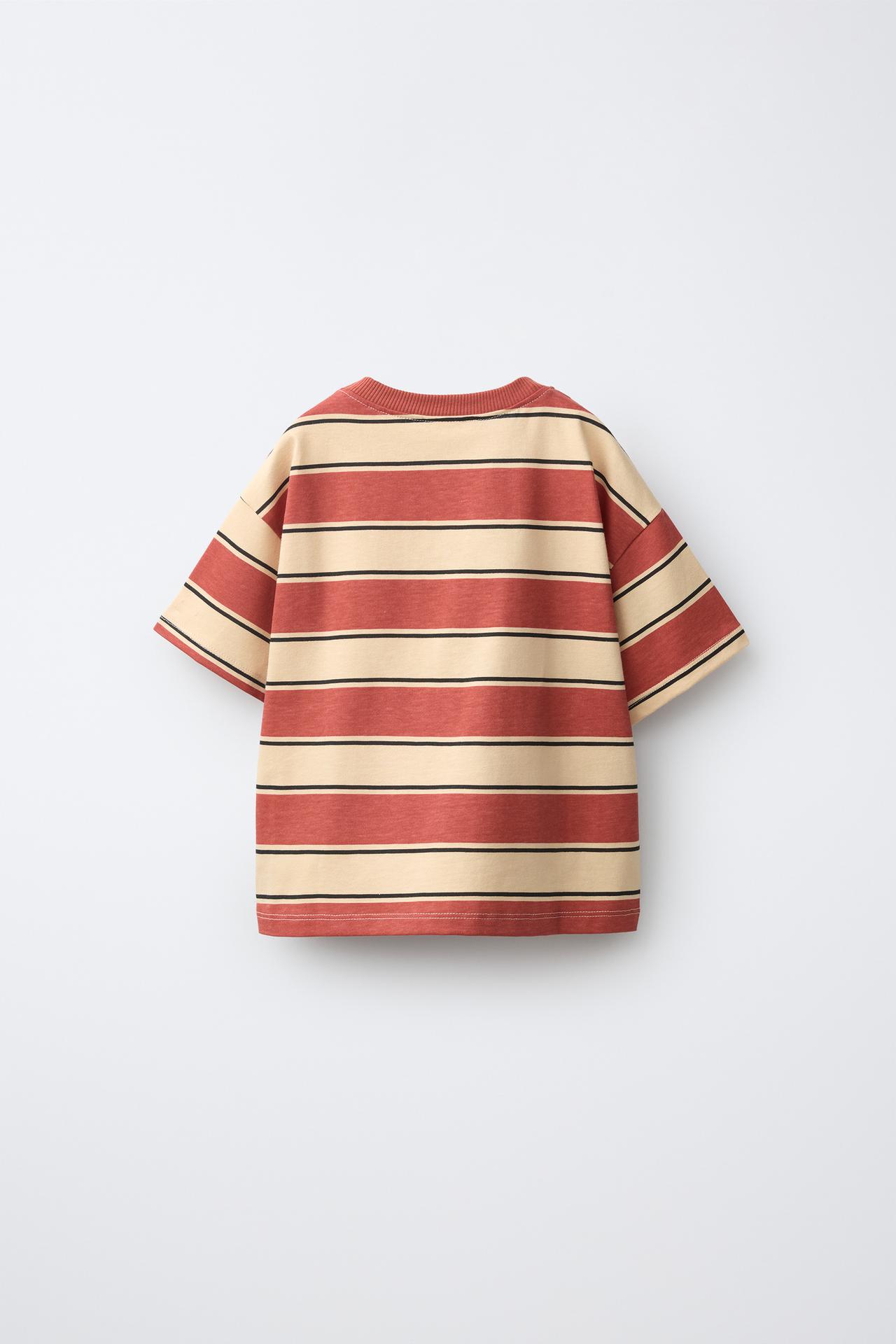 WOODY TOY STORY © DISNEY PIXAR STRIPED T-SHIRT — Brick