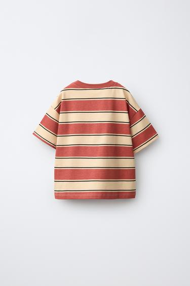 WOODY TOY STORY © DISNEY PIXAR STRIPED T-SHIRT — Brick 2