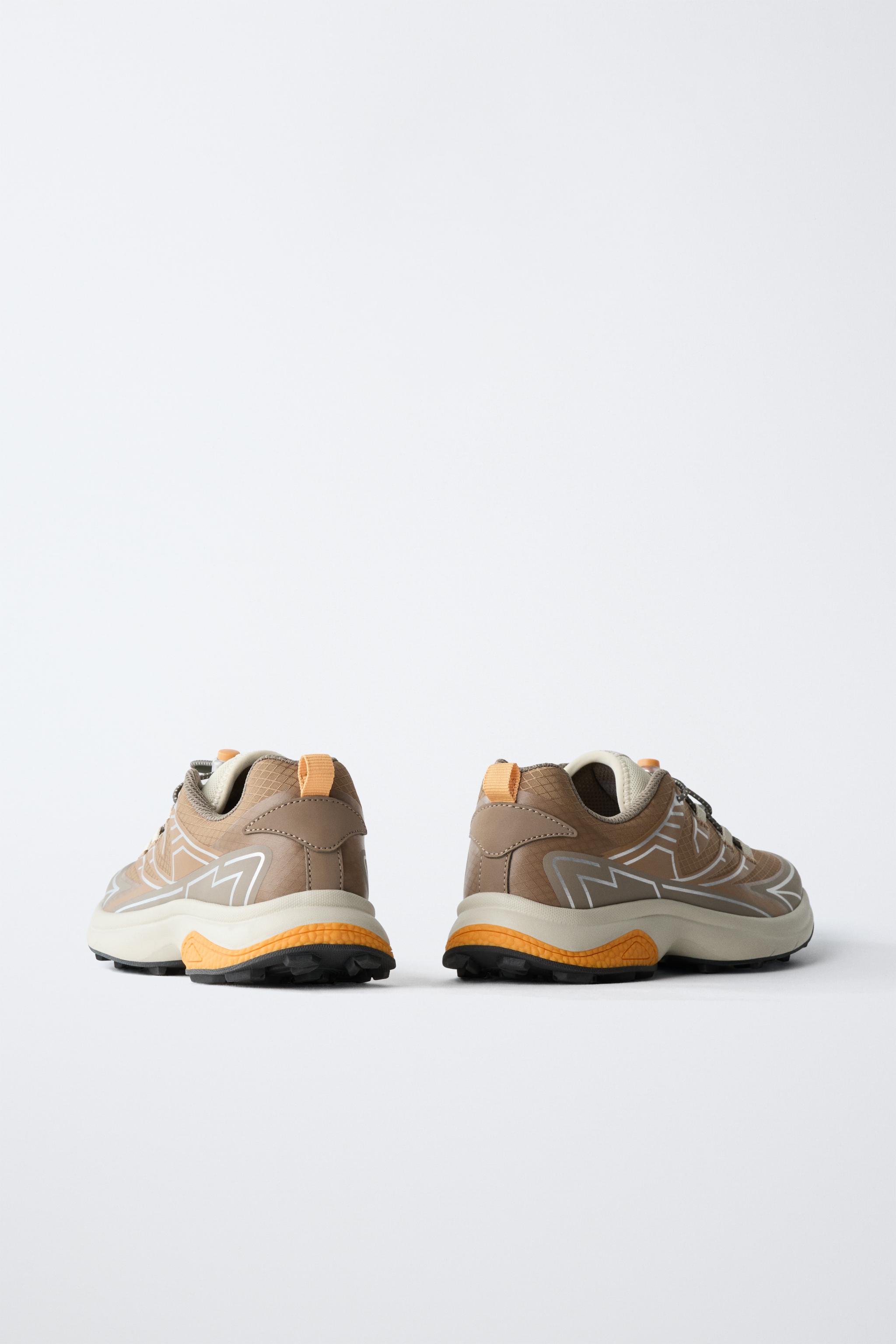 Детские кроссовки Zara TECHNICAL SNEAKERS — фото 8