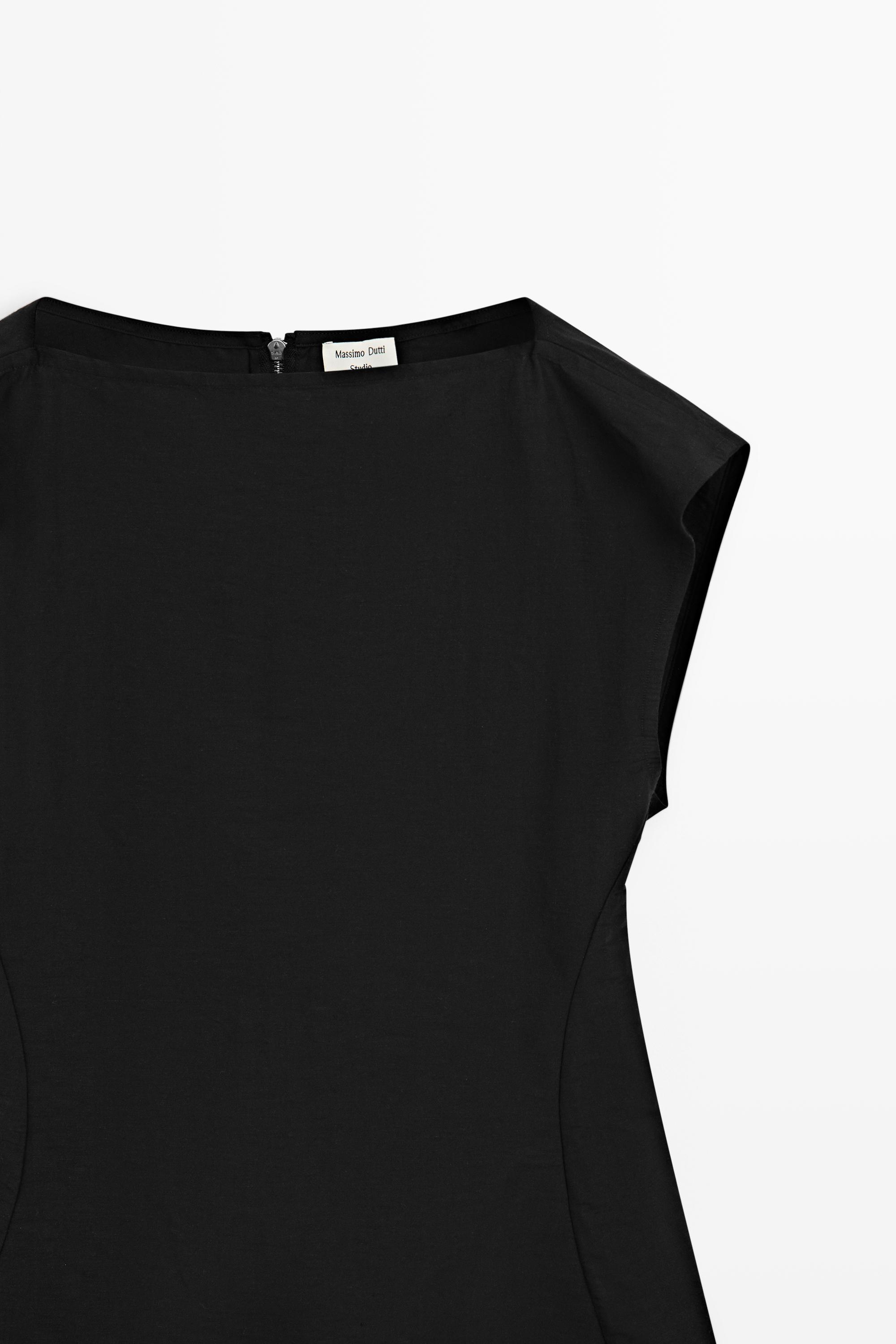 Fitted zip-detail top - STUDIO