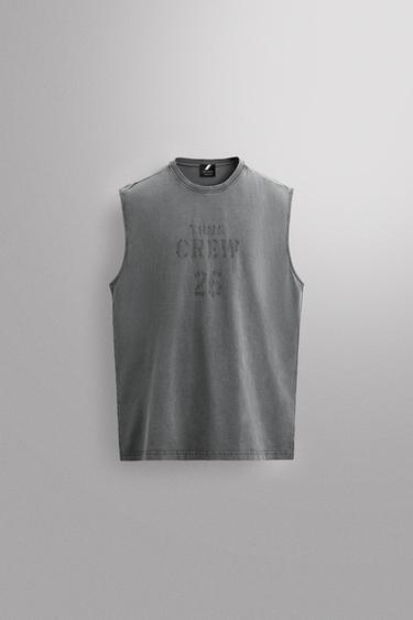 DÉBARDEUR TANK TRAINING - Gris anthracite de Zara