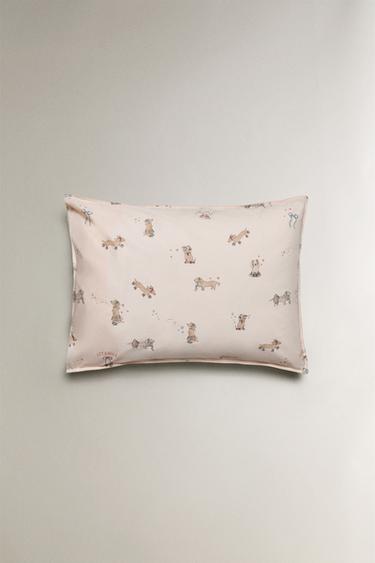 CHILDREN'S SKATER DOG PILLOWCASE - Multicoloured by Zara - Image 3
